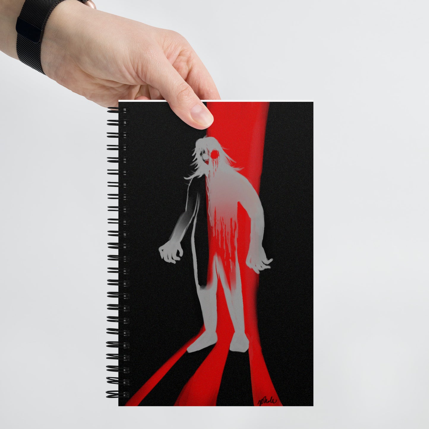 The Paranoia Spiral Notebook for Doodling and Thoughts