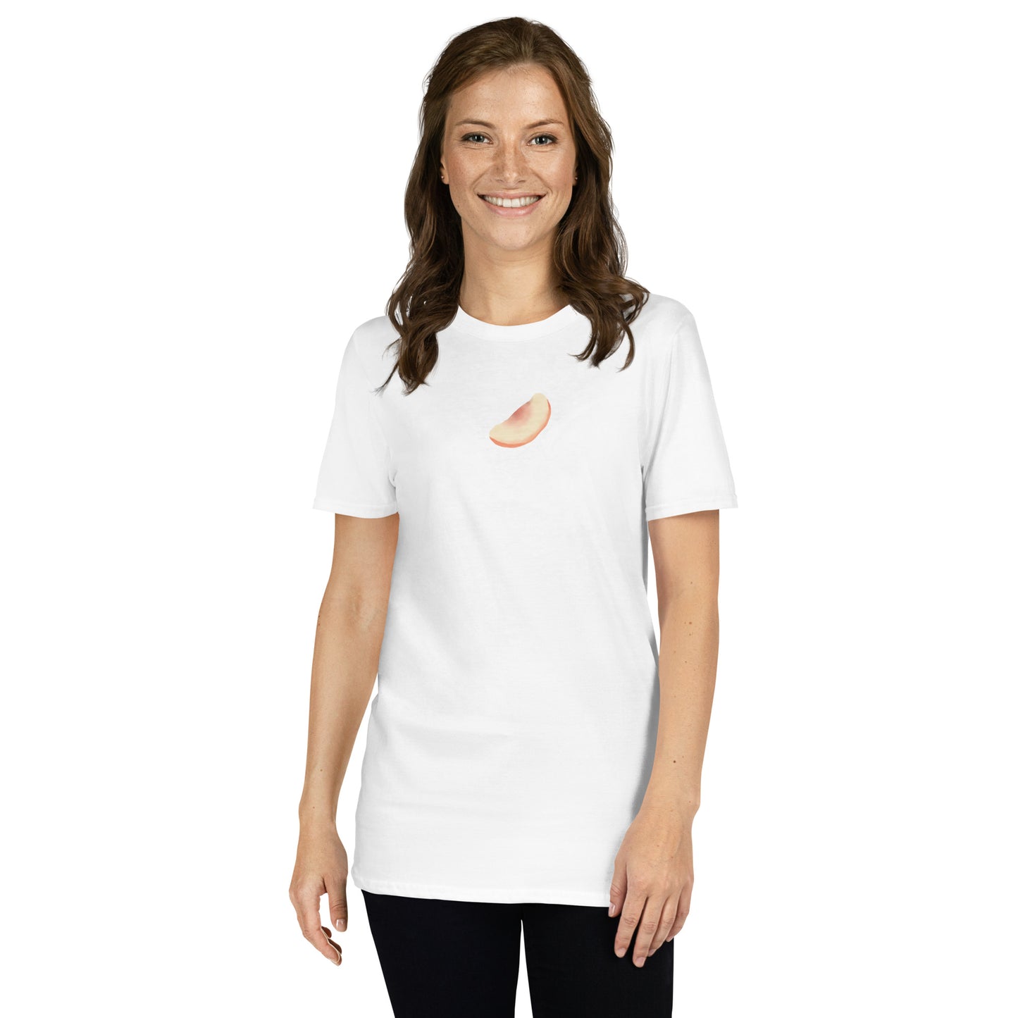 I Love Peaches Short-Sleeve Unisex T-Shirt